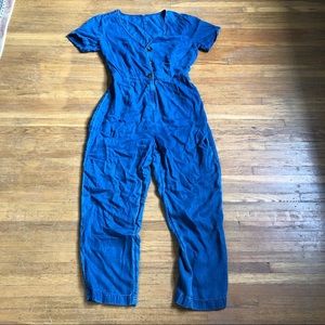 Gap Chambray Jumpsuit